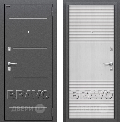 Входная металлическая Дверь Bravo Оптим Фит Pine Feelwood в Одинцово