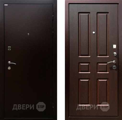 Входная металлическая Дверь Ратибор Комфорт Орех премиум в Одинцово
