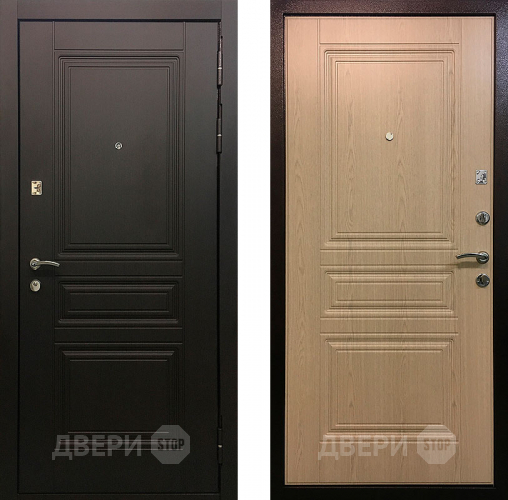 Входная металлическая  дверь Ратибор Лондон Беленый дуб в Одинцово