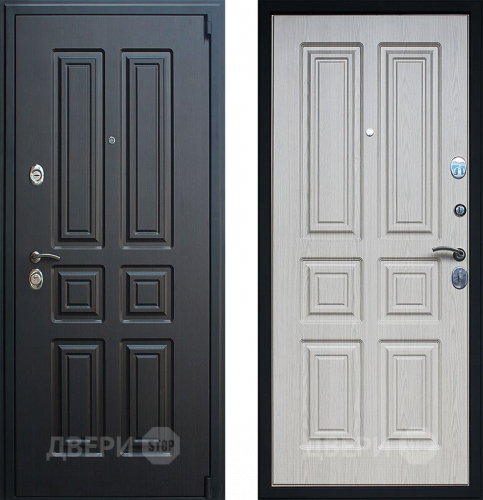 Входная металлическая Дверь АСД Атлант Белёный дуб в Одинцово