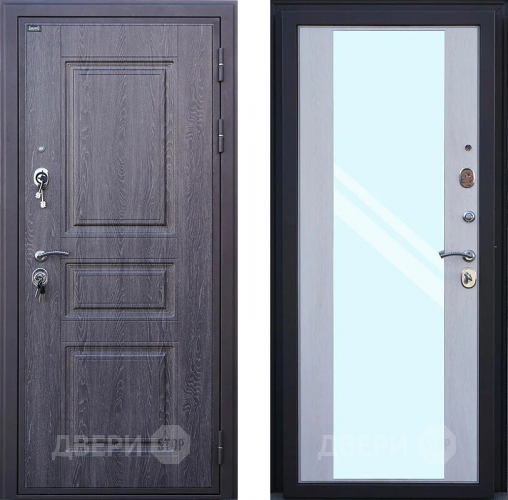 Входная металлическая Дверь Шелтер (SHELTER) Филадельфия Зеркало в Одинцово