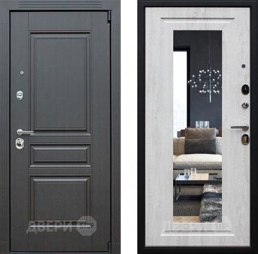 Входная металлическая Дверь АСД Гермес с зеркалом в Одинцово