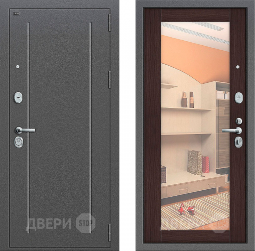 Входная металлическая Дверь Groff Т2-220 Wenge Veralinga в Одинцово