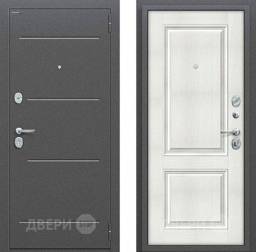 Входная металлическая Дверь Bravo Оптим Стиль Bianco Veralinga в Одинцово