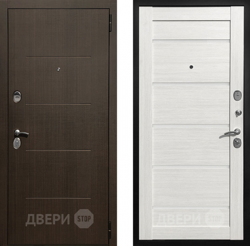 Входная металлическая Дверь Престиж Люкс Арабика/Беленый дуб в Одинцово