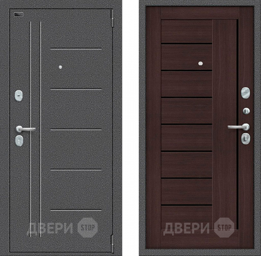 Входная металлическая Дверь Bravo Porta S-2 109/П29 Венге в Одинцово