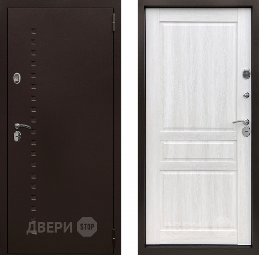 Входная металлическая Дверь Престиж Термо Классик Дуб филадельфия крем в Одинцово