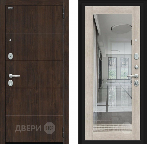 Входная металлическая Дверь Bravo Флэт Kale Almon/Cappuccino Veralinga в Одинцово
