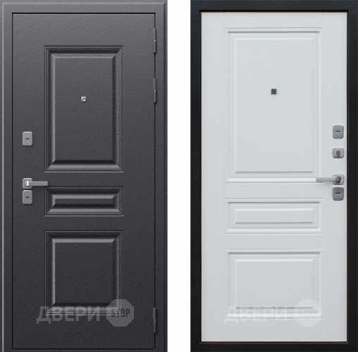 Входная металлическая Дверь АСД Терморазрыв Диксон Белый матовый в Одинцово