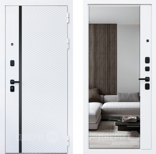 Входная металлическая Дверь АСД Ливерпуль с зеркалом в Одинцово