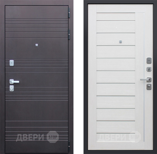 Входная металлическая Дверь АСД Дуэт Лиственница белая в Одинцово