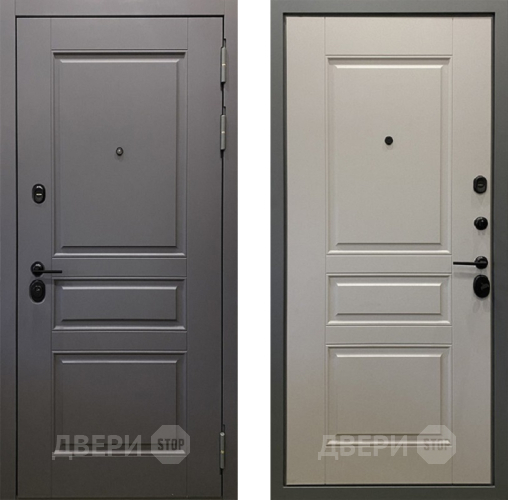 Входная металлическая Дверь Ратибор Лондон 3К Грей в Одинцово