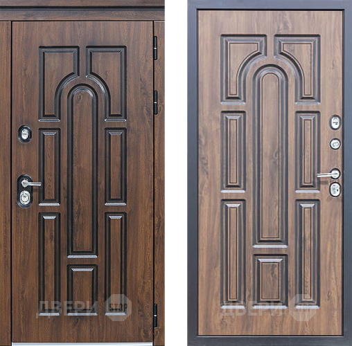 Входная металлическая Дверь Сударь МХ-31 Винорит Темный Дуб в Одинцово