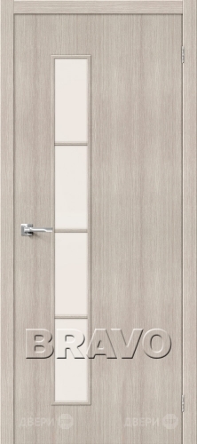 Межкомнатная дверь Тренд-4 (Cappuccino Veralinga) в Одинцово