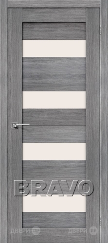 Межкомнатная дверь Порта-23 (Grey Veralinga) в Одинцово