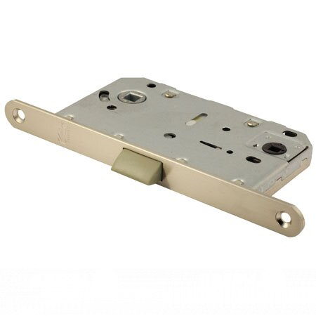 Замок с пластиковым язычком P96 Матовый никель в Одинцово