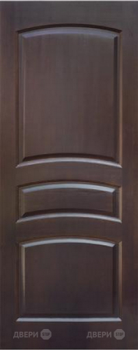 Межкомнатная дверь 16-ПГ темный лак в Одинцово