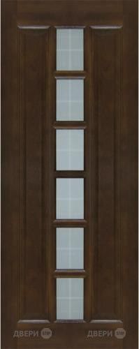 Межкомнатная дверь 11-ПО темный лак в Одинцово