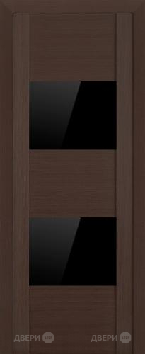 Межкомнатная дверь ProfilDoors 21X венге мелинга (черный глянцевый лак) в Одинцово
