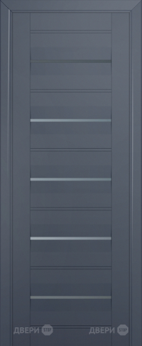 Межкомнатная дверь ProfilDoors 48U антрацит (графит) в Одинцово