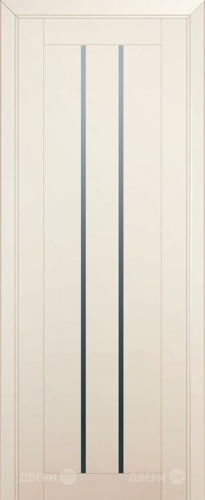 Межкомнатная дверь ProfilDoors 49U магнолия-сатинат (графит) в Одинцово