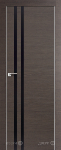 Межкомнатная дверь ProfilDoors 19Z грей (черный глянец) в Одинцово