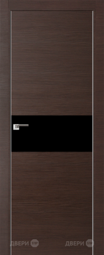 Межкомнатная дверь ProfilDoors 4Z венге кроскут (черный лак) в Одинцово