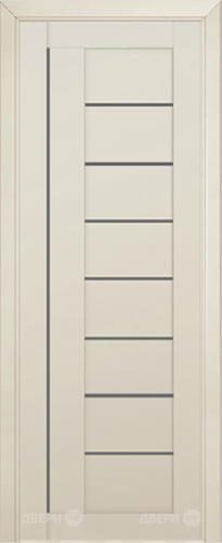 Межкомнатная дверь ProfilDoors 17U магнолия сатинат (графит) в Одинцово