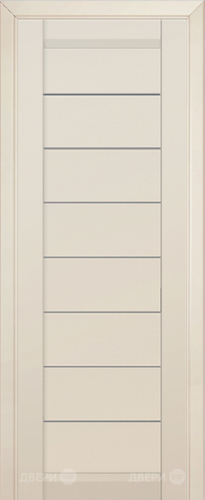 Межкомнатная дверь ProfilDoors 71U магнолия сатинат (графит) в Одинцово