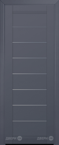 Межкомнатная дверь ProfilDoors 71U антрацит (графит) в Одинцово