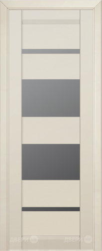 Межкомнатная дверь ProfilDoors 72U магнолия сатинат (графит) в Одинцово