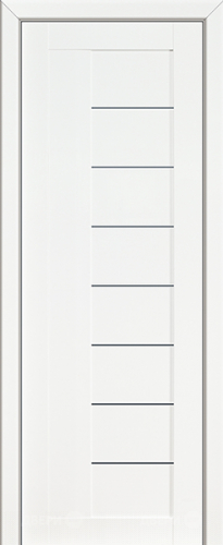 Межкомнатная дверь ProfilDoors 17L белый люкс (графит) в Одинцово