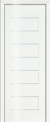 Межкомнатная дверь ProfilDoors 45L белый люкс (графит) в Одинцово