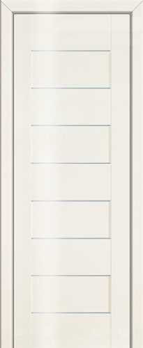 Межкомнатная дверь ProfilDoors 45L магнолия люкс (графит) в Одинцово