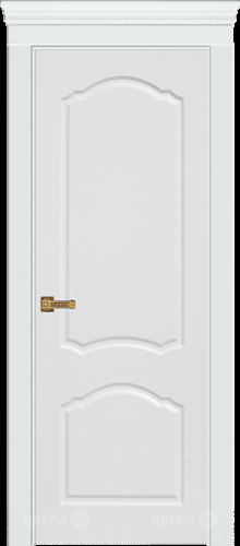 Межкомнатная дверь Танго ПГ белая эмаль в Одинцово