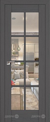 Межкомнатная дверь ProfilDoors 101X пекан темный (матовое) в Одинцово