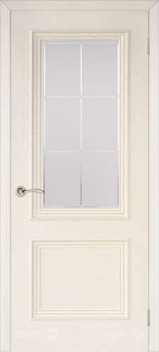 Межкомнатная дверь Валенсия-4 ПО слоновая кость в Одинцово