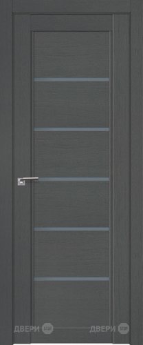 Межкомнатная дверь ProfilDoors 2-76 XN Грувд (графит) в Одинцово