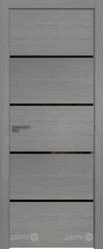 Межкомнатная дверь ProfilDoors 20 ZN Грувд (черный лак) в Одинцово