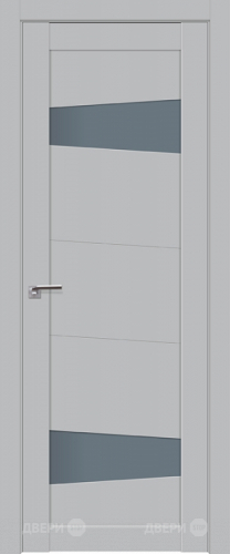 Межкомнатная дверь ProfilDoors 2-84U Манхэттен (графит) в Одинцово