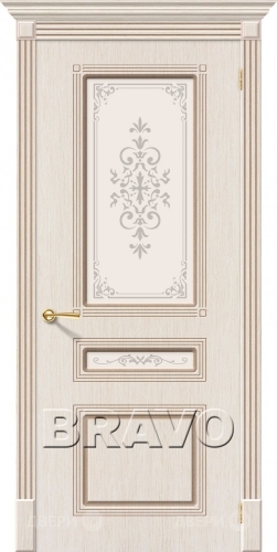 Межкомнатная дверь со стеклом Стиль (БелДуб) в Одинцово