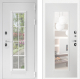 Входная металлическая Дверь Дверной Континент Тичино Белая в Одинцово