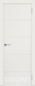 Межкомнатная дверь Граффити 2 ПГ белая эмаль в Одинцово