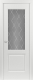 Межкомнатная дверь Венеция ПО RAL 9003 (ромб) в Одинцово