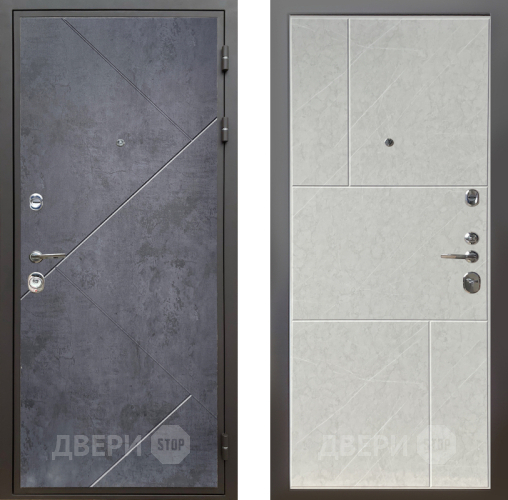 Дверь Шелтер (SHELTER) Комфорт Бетон урбан индиго 9 Гранит лава лайт в Одинцово