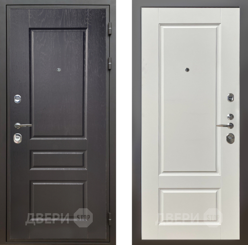 Входная металлическая Дверь Шелтер (SHELTER) Комфорт Дуб английский 5 Силк тирамиссу в Одинцово