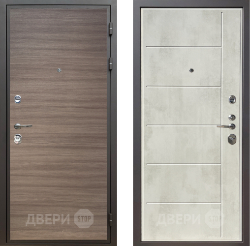 Дверь Шелтер (SHELTER) Комфорт Дуб тоскано поперечный 11 Бетон крем в Одинцово