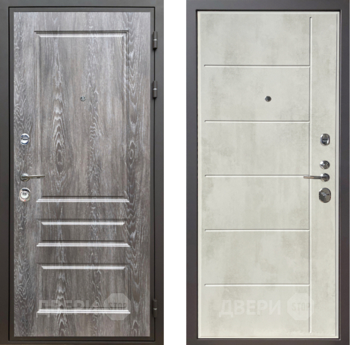 Дверь Шелтер (SHELTER) Комфорт Дуб шале серебро 11 Бетон крем в Одинцово