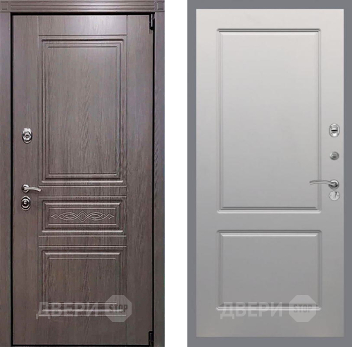 Входная металлическая Дверь Рекс (REX) Пренмиум-S FL-117 Грей софт в Одинцово