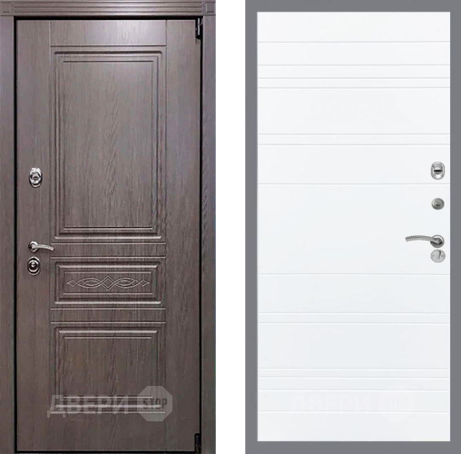 Входная металлическая Дверь Рекс (REX) Пренмиум-S Line Силк Сноу в Одинцово